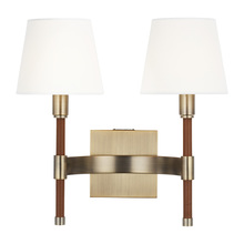 Visual Comfort LW1022TWB - Katie Double Sconce