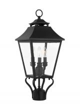 Visual Comfort OL14406TXB - Galena Small Post Lantern