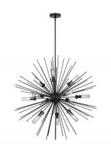 Visual Comfort OLF3296/12ORB - Hilo Large Outdoor Chandelier