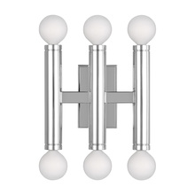 Visual Comfort TW1146PN - Beckham Modern Triple Sconce