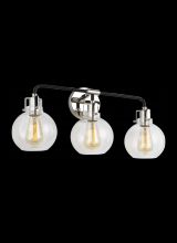 Visual Comfort VS24403PN/TXB - Clara 3 - Light Vanity