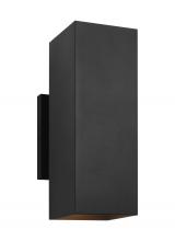 Visual Comfort SLO1112TXB - Pohl Medium Two Light Wall Lantern