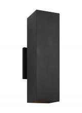 Visual Comfort SLO1132TXB - Pohl Large Two Light Wall Lantern