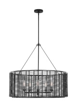 Visual Comfort TFC1155MBK - Winslow Large Hanging Shade