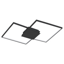 Eglo 204051A - 1 LT Integrated LED Ceiling/Wall Light w/ Matte Black Finish