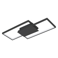 Eglo 204052A - 1 LT Integrated LED Ceiling/Wall Light w/ Matte Black Finish