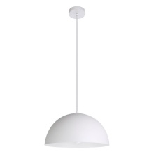 Eglo 205291A - 1 LT Pendant w/ White Finish & White Shade