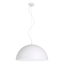 Eglo 205295A - 1 LT Pendant w/ White Finish & White Shade