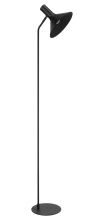 Eglo 390222A - 1 LT Floor Lamp w/ Black Finish & Black Metal Shade