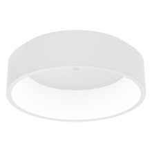 Eglo 39286A - 1 LT Integrated LED Ceiling Light w/ White Finish & White Shade, White Acrylic Diffuser