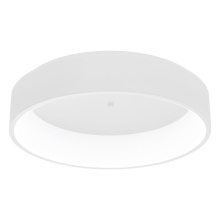 Eglo 39287A - 1 LT Integrated LED Ceiling Light w/ White Finish & White Shade, White Acrylic Diffuser