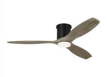 Visual Comfort 3CNHSM52AGPD - Collins 52-inch indoor/outdoor Energy Star smart integrated LED dimmable hugger ceiling fan